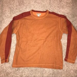 Sportif Men’s Pullover Classic Sweater Two Tone Size Large